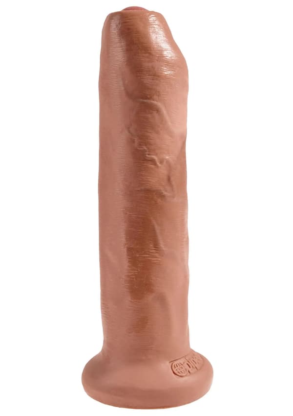 Dildo-pik 7 tommer uomskåret
