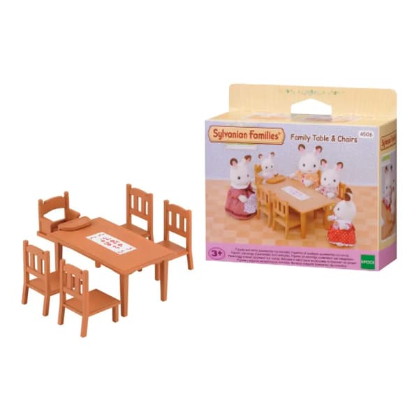 Sylvanian Families | Spisesæt - bord og stole 4506