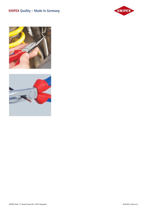KNIPEX Kärkileikkuripihdit 200 mm