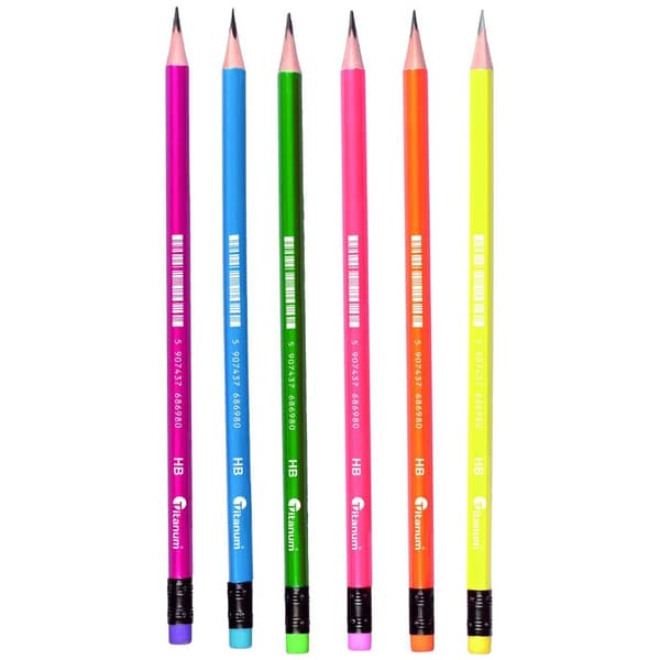 HB neon triangelgummiband 6st