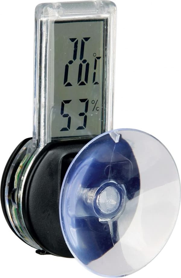 Trixie Termometer och Digital Hygrometer med Sugkopp