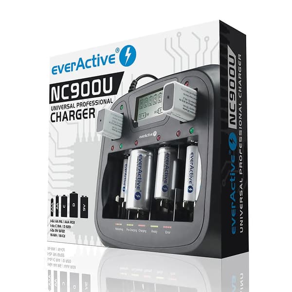 EverActive NC900U -akkulaturi (Ei tietoja)