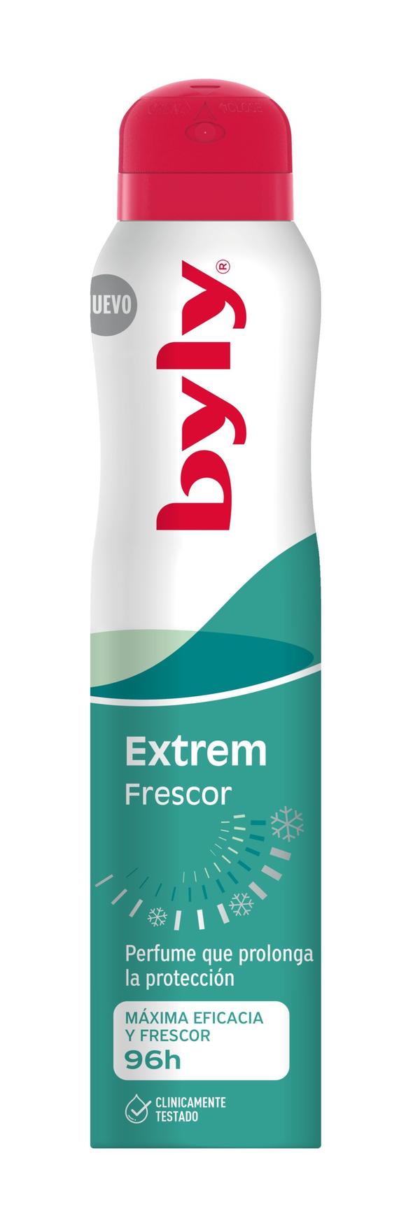 Spraydeodorant Byly Extrem 96 timmar Långvarig fräschör (200 ml)