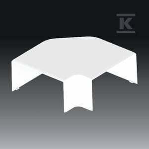 Dæksel til kanaler PK 130X65 D hvid 8223_HB