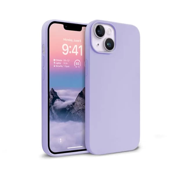 Crong Color Cover til iPhone 14 Plus (lilla)