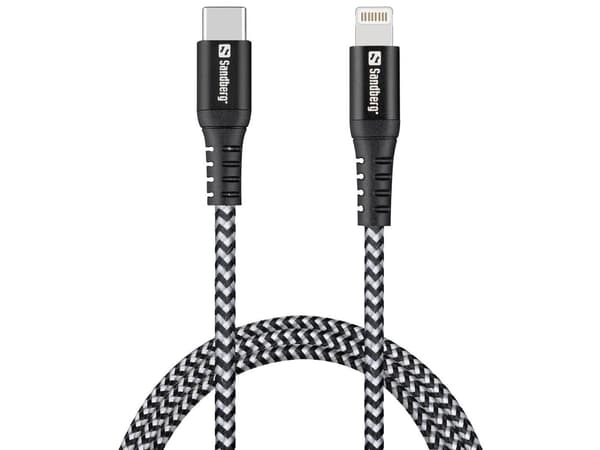 Sandberg Survivor USB-C PD til Lightning 1M