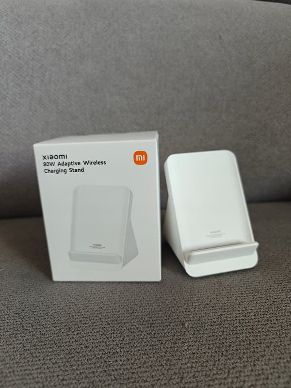 Xiaomi Trådlös Laddningsställ (Adaptiv) 80W Vit EU BHR8304GL