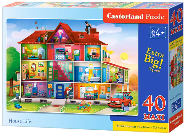 Palapeli 40 maxi - Maatilan ystävät CASTOR