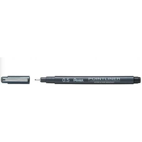 Pentel Pentel PointLiner 0,1 mm sort