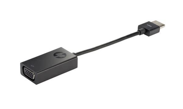 HP HDMI-VGA-sovitin **Uusi vähittäismyyntipakkaus**