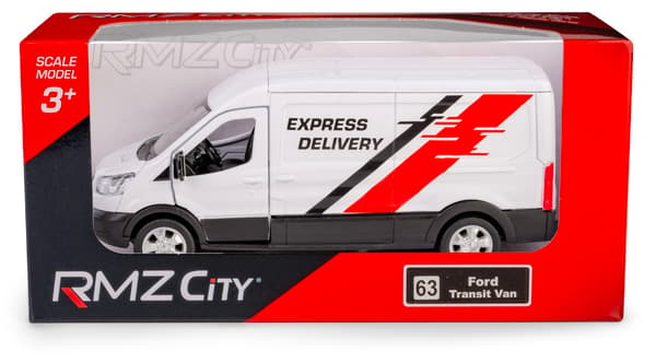Ford Transit Van 2018 valkoinen