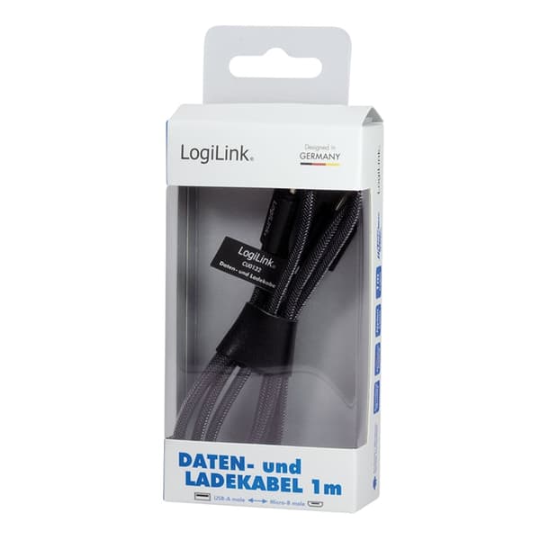 LogiLink mikro-USB 1,0 m grå