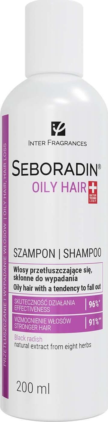 Seboradin_oily Hair shampoo mod fedtet hår 200ml