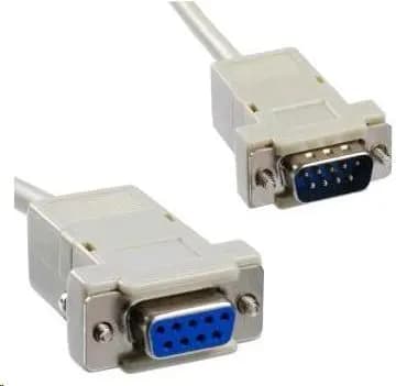 PremiumCord DB-9 - DB-9, 10m, Vit (kpm10)