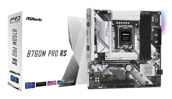 Asrock B760M PRO RS desktop alaplap mi
