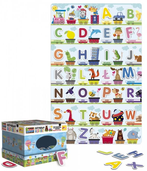 Montessori Touch Alfabet Spil