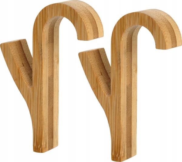 Wenko Bambu krokar för element, 2 st.