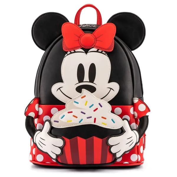 Loungefly Disney Minnie Mouse Cupcake rygsæk 26cm