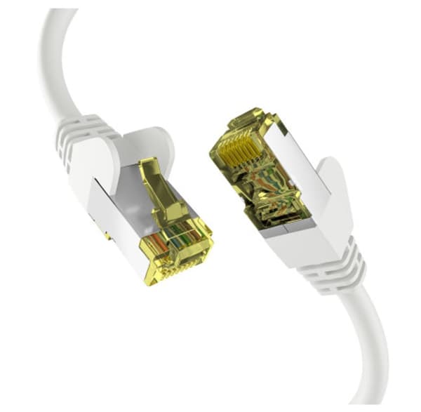 CAT6A WHITE 3M PATCH CORD
