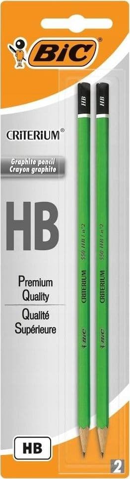 Criterium 550 HB uden viskelæder bls 2 stk BIC