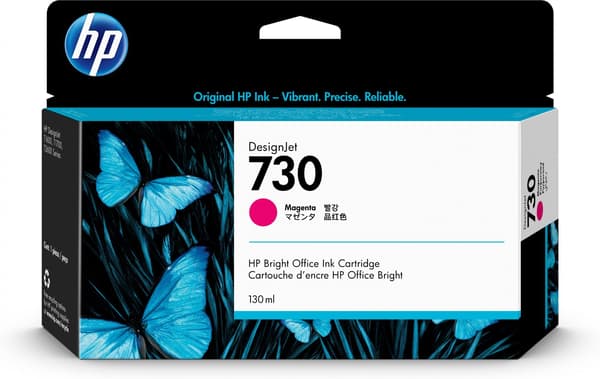 HP 730 - magenta - original - DesignJet - blækpatron