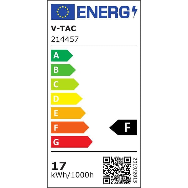 LED-lamppu V-TAC 17W A65 E27 VT-2017 4000K 1710lm