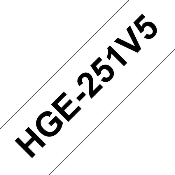 BROTHER 24MM SVART/VIT HÖG KVALITET 5-PACK