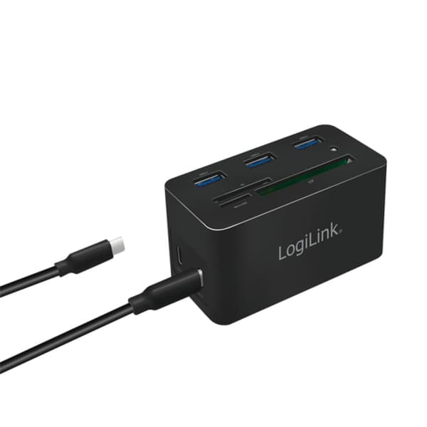 USB-C 10-i-1 LogLink Station/Replikator (UA0370)