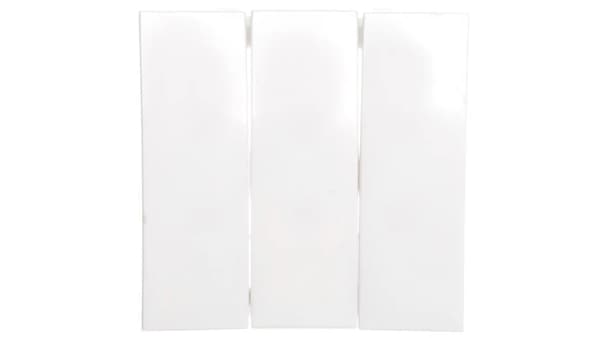 BERKER one.platform B.Square Knapp trippel vit 5316658999