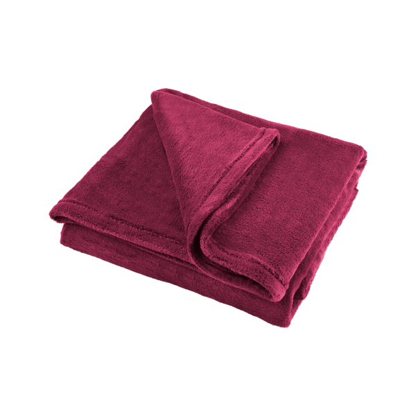 Fleece tæppe 150x200 cm TEESA - amarant
