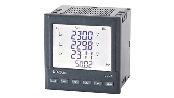 1- ja 3-vaiheinen verkon parametrimittari ND20LITE22100M1