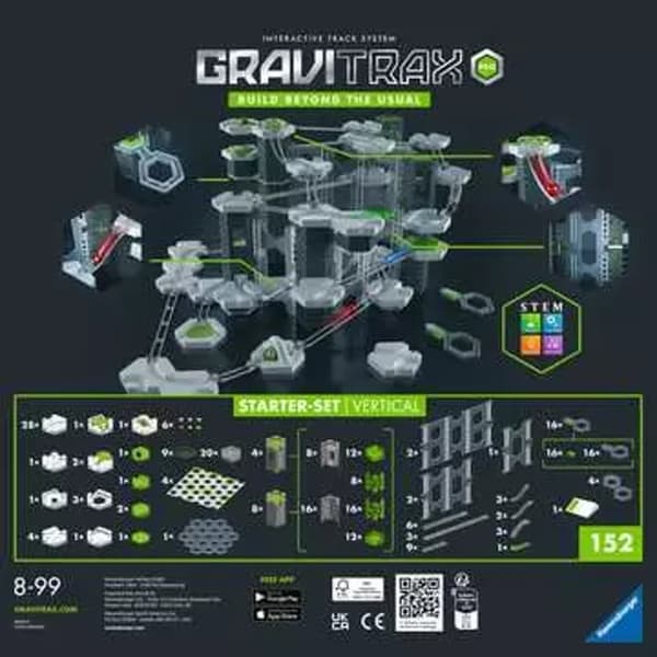 Ravensburger GraviTrax PRO aloituspakkaus Pystysuora UUSI 2023