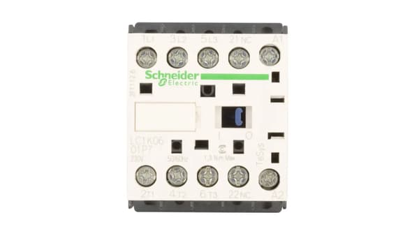 TESYS Power Contactor 6A 3P 230V AC 0Z 1R LC1K0601P7