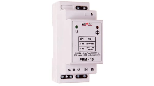 Resistivt relæ med PTC-probe 230V AC PRM-10 EXT10000111