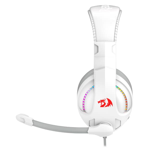 HEADSET - REDRAGON CRONUS H211W-RGB TRÅDBUNDEN VIT