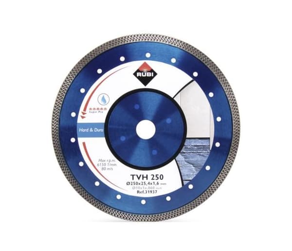 RUBI TIMANTTILEVY TVH 250 x 25,4mm SUPERPRO