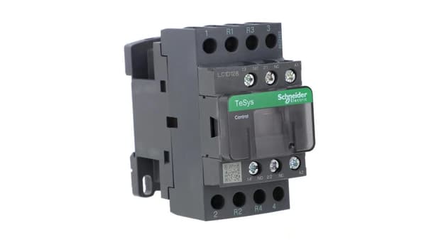TeSys Deca effektkontaktor 4P 12A 2Z 2R 24V AC LC1D128B7