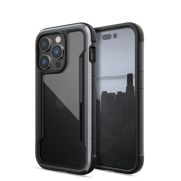 Raptic X-Doria Shield Cover iPhone 14 Pro pansret cover sort