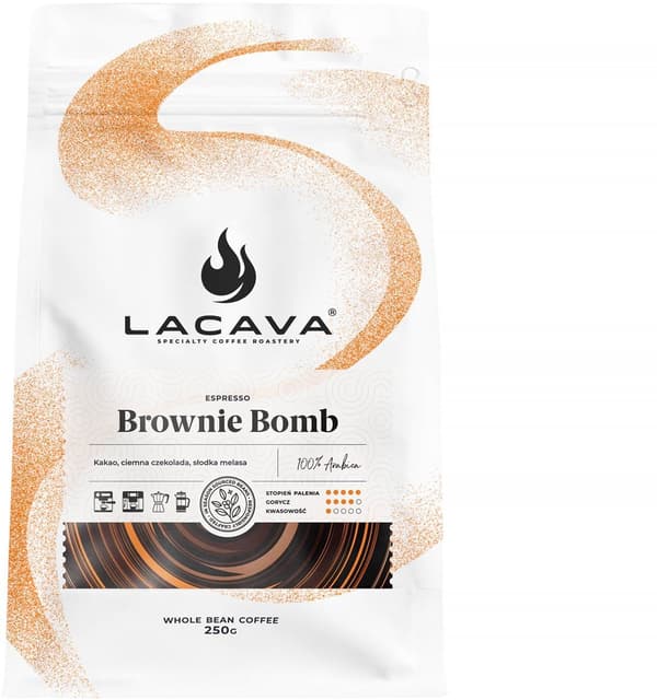 LaCava - hela kaffebönor Brownie Bomb Espresso 250 g