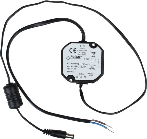 Pulsar-kytkentävirtalähde 12V 1A IP67 Pulsar 7431