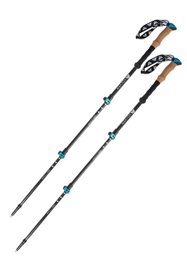Volven Adventure Carbon trekkingstave blå