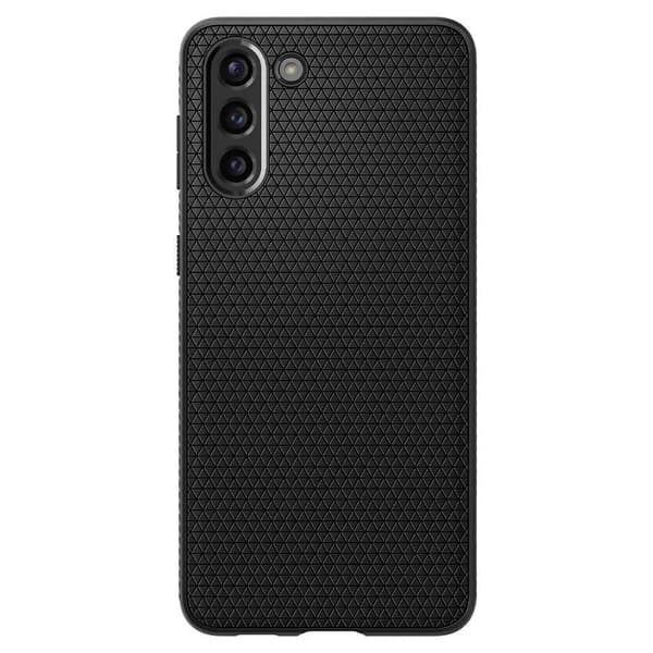 SPIGEN Liquid Air -suojakuori SAMSUNG S21:lle, mattamusta