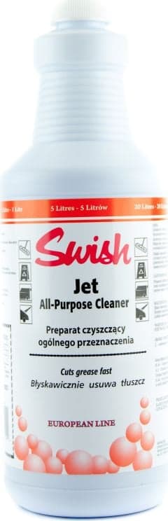 Swish Swish Jet - Alkalisk olie- og fedtfjernelsesmiddel - 1 l