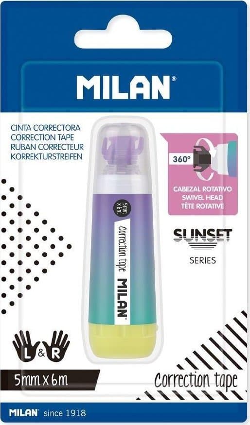 Minikonceler i tejp Sunset 5mmx6m MILAN
