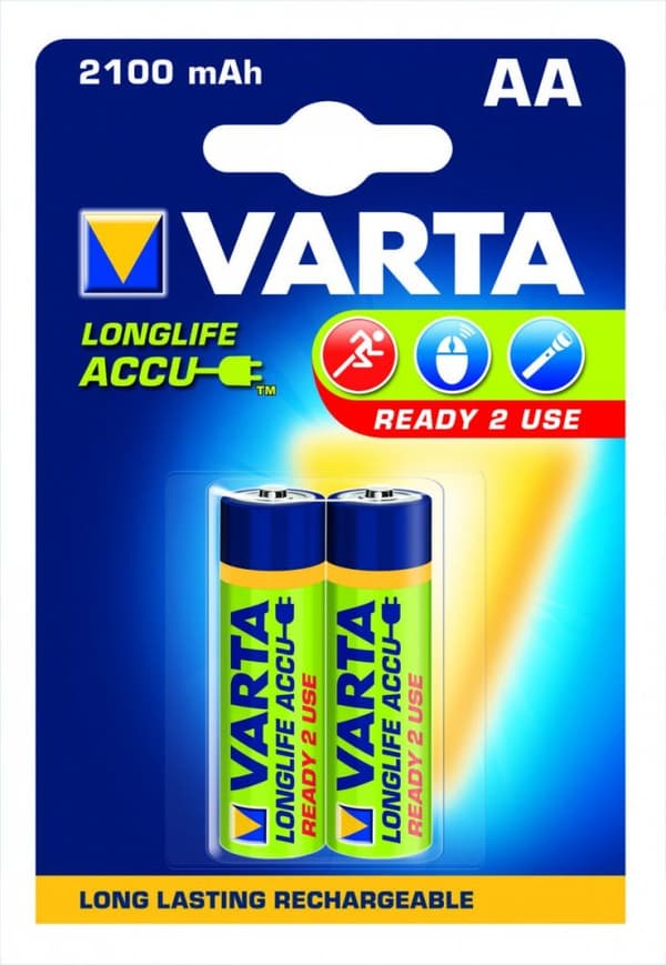 Varta Longlife 56706 batteri - 2 x AA
