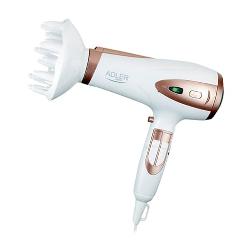 Adler CR2253 - Hårtørrer / Føntørrer med diffuser - 2200W