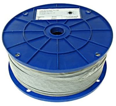 GALVANISERET STÅLWIRE 1.0MM 1*7 200MB