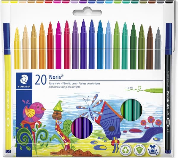 STAEDTLER Noris light air längdset 20 delar i 1 mm kartongförpackning