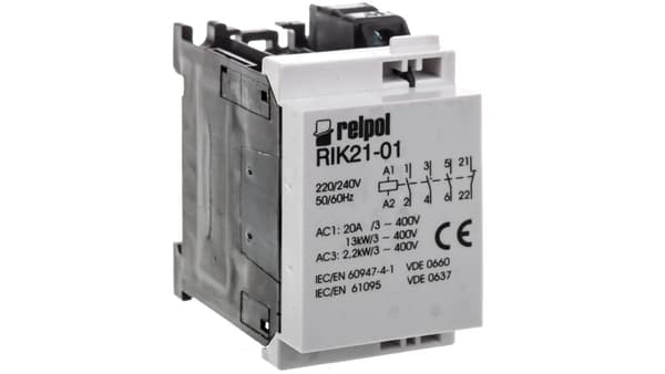 Effektkontaktor 3P 230V AC 1R RIK21-01-230 2608209