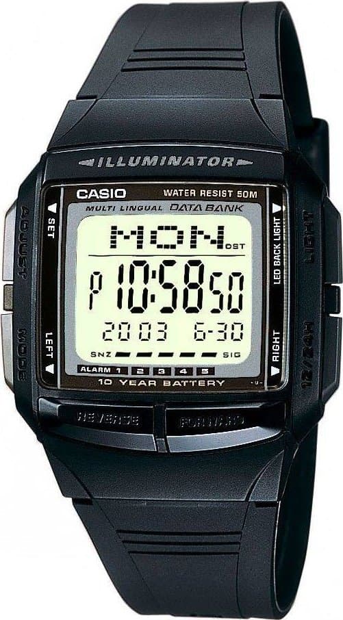 Unisexklocka Casio DATABANK